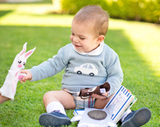 Despierta su amor por la lectura desde bebé. Estimulación sensorial para bebés. Libros sensoriales para bebés. Títeres de peluche para bebés. Libros con solapas.