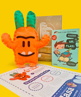 Libro de aventuras para niños con mensajes positivos/ Serie Agus y los monstruos para primeros lectores