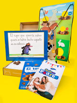 Caja de suscripción con libros y juegos para enseñar higiene y modales/Productos educativos para el desarrollo de habilidades motoras finas en niños