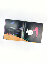 Libro ilustrado para niños con personajes marinos coloridos/Libro de emociones para niños con ilustraciones marinas/Desarrollo emocional infantil a través de cuentos