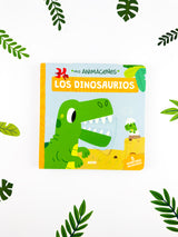 Libro y juego didáctico sobre dinosaurios/Actividades educativas sobre criaturas prehistóricas