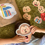 Paquete de lectura y juego para el crecimiento infantil/ Club Libritos con juegos y lecturas personalizadas para niños