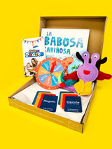 Caja de suscripción con libros y juegos de emociones para niños/Juguetes y libros que fortalecen las habilidades sociales en niños pequeños.