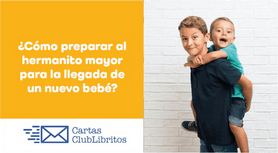 Hermanito mayor con la llegada de un nuevo bebé, existiendo una conexión emocional entre hermanos, practicando el manejo de celos en niños al recibir a un hermanito
