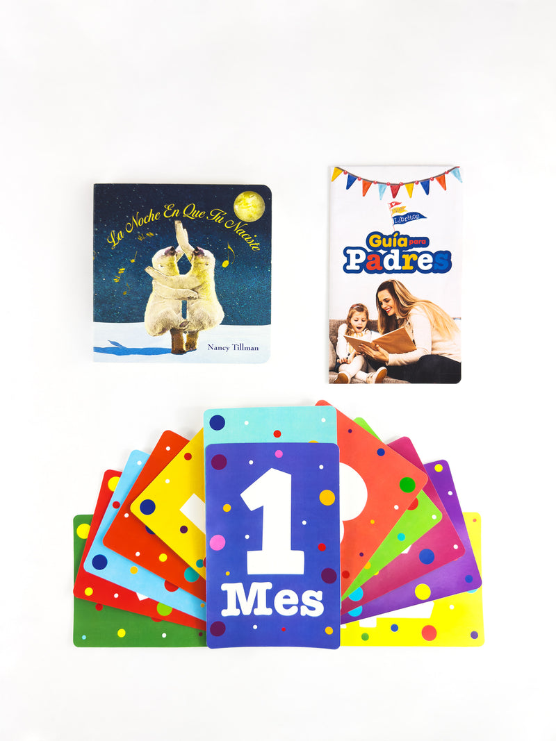 Libro de bienvenida/Guía para leer a tu bebé en sus primeros meses
