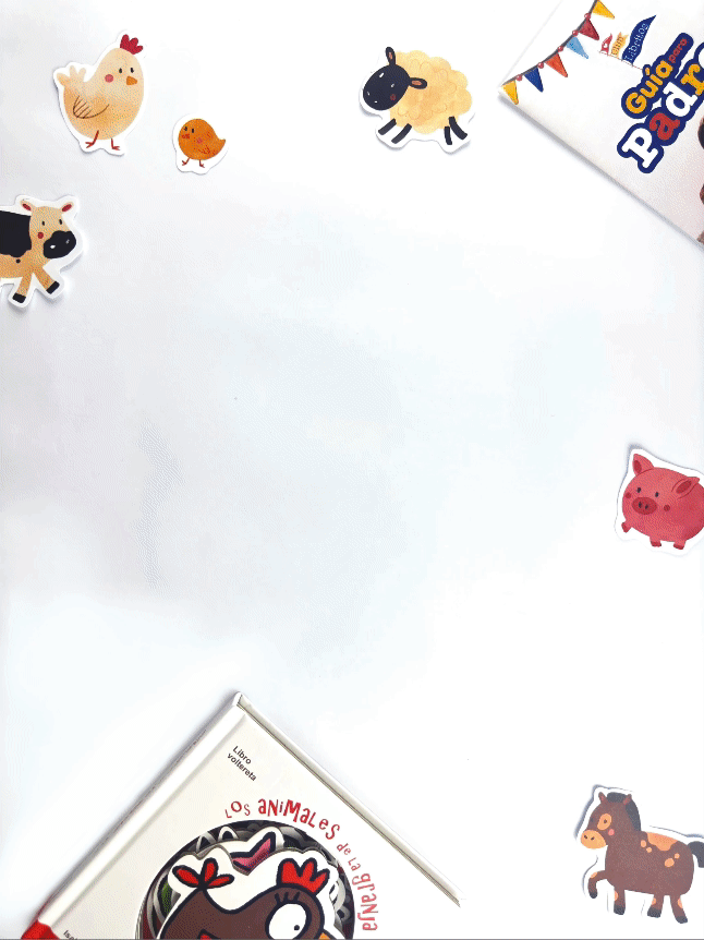 juego interactivo animales/actividades sensoriales para bebés
