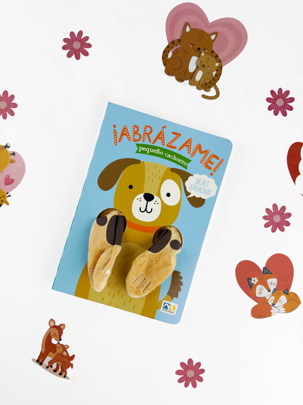 Fomento del vínculo afectivo en la primera infancia/Historia para leer y jugar con títere/Libro de abrazos para niños pequeños