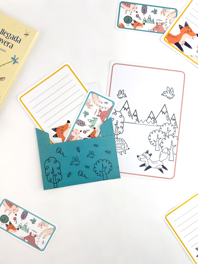 Libro ilustrado para niños de 3 a 6 años/Cuentos sobre la amistad y el cambio en la naturaleza